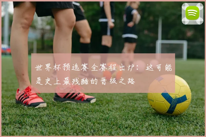 世界杯预选赛全赛程出炉:这可能是史上最残酷的晋级之路